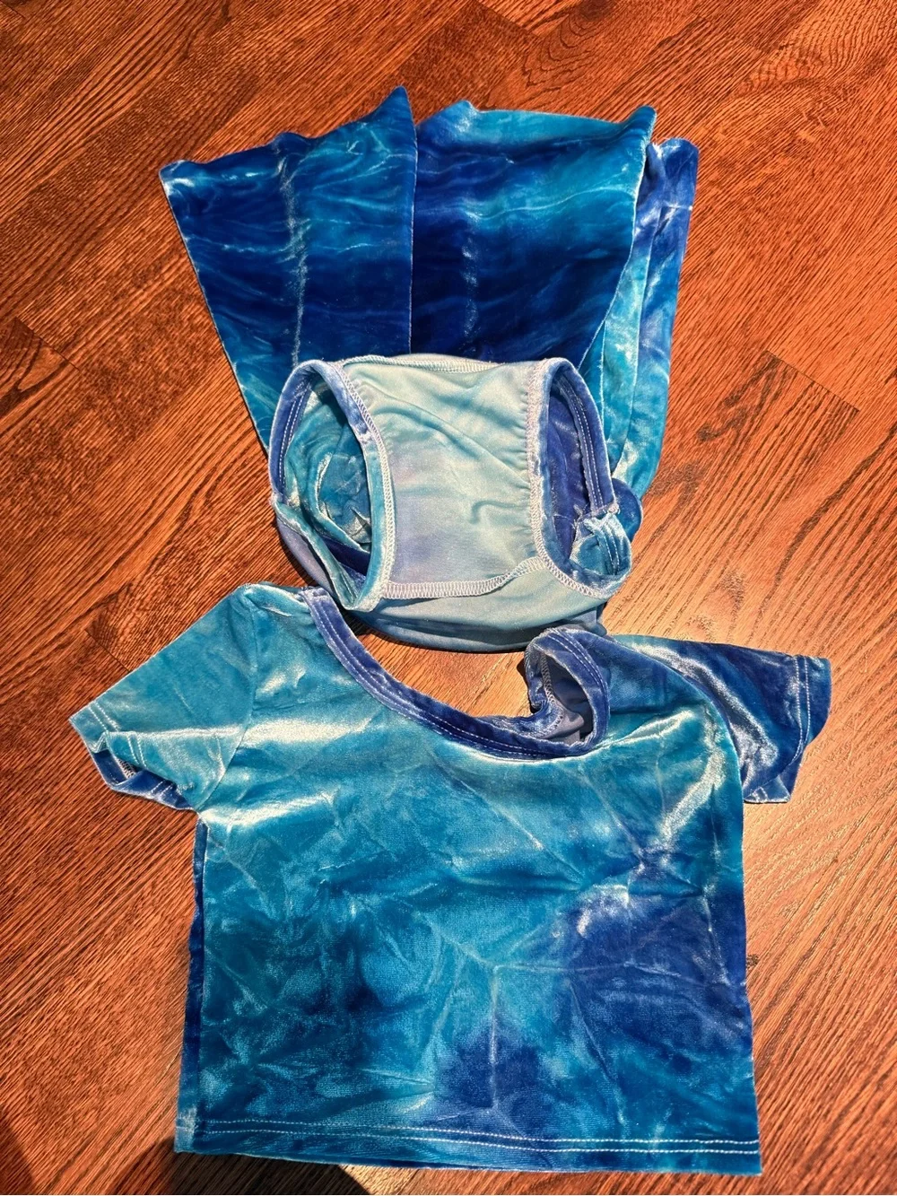 Wild Rich Kids Velvet Tie-Dye 2 Piece